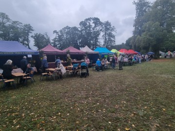 Relacja z Dożynek w Puszczy Mariańskiej , 